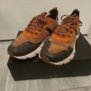 Sorel Men's Rust and Chocolate Sneakers